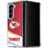 NFL Kansas City Chiefs Galaxy Z Fold5 5G Clear Case