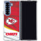 NFL Kansas City Chiefs Galaxy Z Fold7 Clear Case