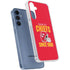 NFL Kansas City Chiefs Helmet Galaxy A55 5G Clear Case