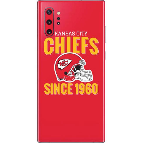 NFL Kansas City Chiefs Helmet Galaxy Note 10 Plus Skin