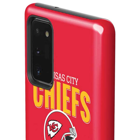 NFL Kansas City Chiefs Helmet Galaxy Note20 5G Pro Case