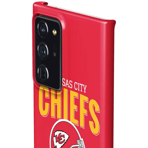 NFL Kansas City Chiefs Helmet Galaxy Note20 Ultra 5G Lite Case