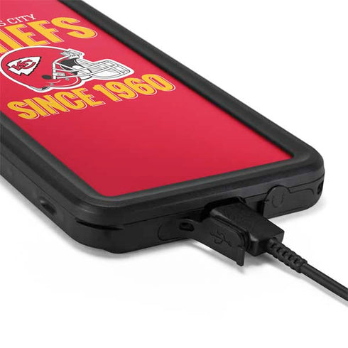 NFL Kansas City Chiefs Helmet Galaxy S20 Plus Waterproof Case