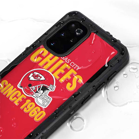 NFL Kansas City Chiefs Helmet Galaxy S20 Plus Waterproof Case