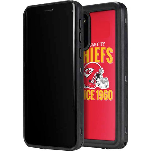 NFL Kansas City Chiefs Helmet Galaxy S20 Waterproof Case