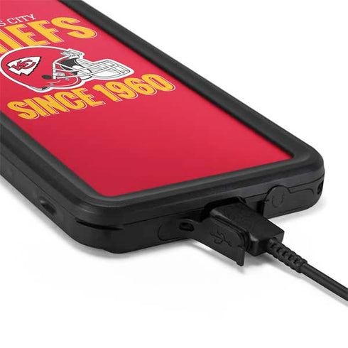 NFL Kansas City Chiefs Helmet Galaxy S20 Waterproof Case
