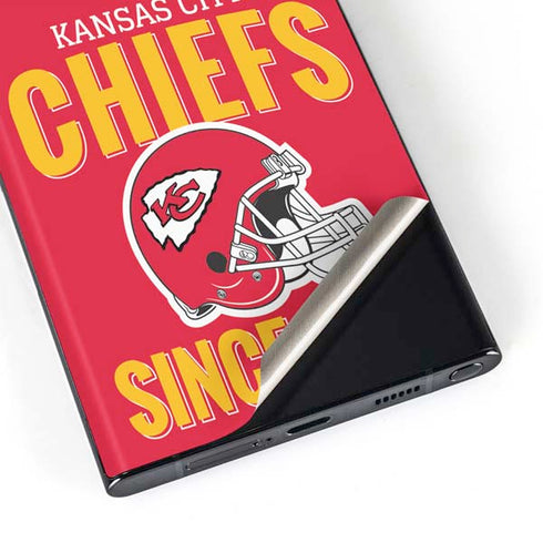 NFL Kansas City Chiefs Helmet Galaxy Skins
