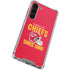 NFL Kansas City Chiefs Helmet Galaxy S24 FE Clear Case