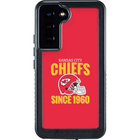 NFL Kansas City Chiefs Helmet Galaxy S24 Plus Waterproof Case