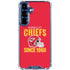 NFL Kansas City Chiefs Helmet Galaxy S25 Clear Case