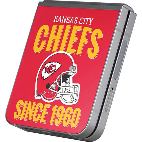NFL Kansas City Chiefs Helmet Galaxy Z Flip6 Skin