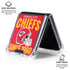 NFL Kansas City Chiefs Helmet Galaxy Z Flip6 Clear Case
