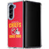 NFL Kansas City Chiefs Helmet Galaxy Z Fold5 5G Clear Case