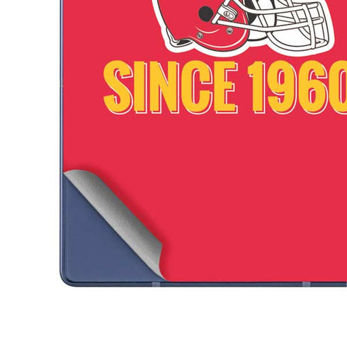 NFL Kansas City Chiefs Helmet Galaxy Z Fold6 Skin