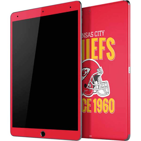 NFL Kansas City Chiefs Helmet iPad Skins