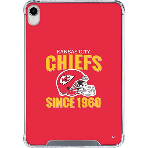 NFL Kansas City Chiefs Helmet iPad 11th Gen (2025) Clear Case