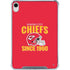 NFL Kansas City Chiefs Helmet iPad 11th Gen (2025) Clear Case