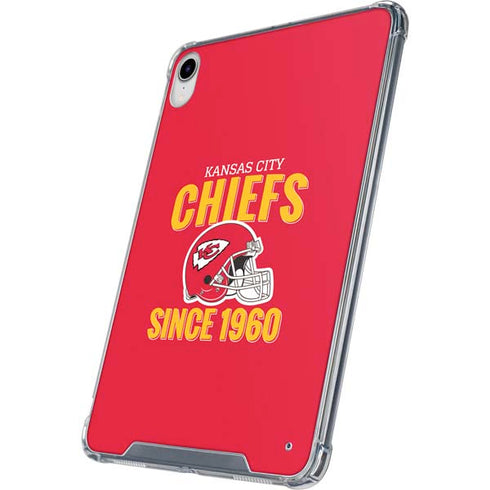 NFL Kansas City Chiefs Helmet iPad 11th Gen (2025) Clear Case