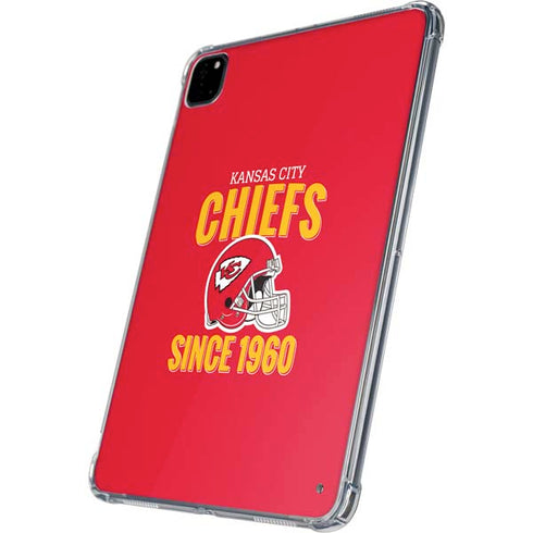 NFL Kansas City Chiefs Helmet iPad Pro 11in (2024) Clear Case