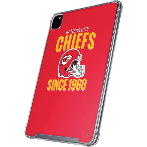 NFL Kansas City Chiefs Helmet iPad Pro 12.9in (2020) Clear Case