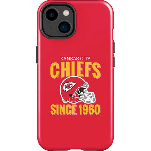 NFL Kansas City Chiefs Helmet iPhone 15 Impact Case