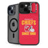 NFL Kansas City Chiefs Helmet iPhone 15 Plus Kickstand Case