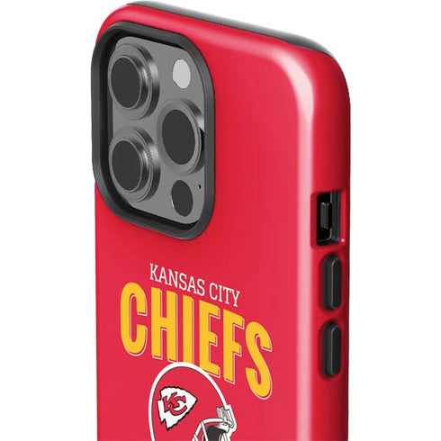 NFL Kansas City Chiefs Helmet iPhone 15 Pro Impact Case