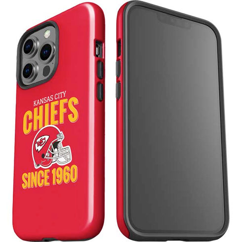 NFL Kansas City Chiefs Helmet iPhone 15 Pro Impact Case