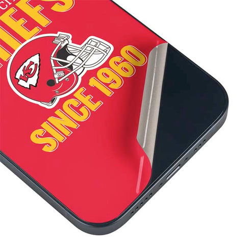 NFL Kansas City Chiefs Helmet iPhone 15 Skin