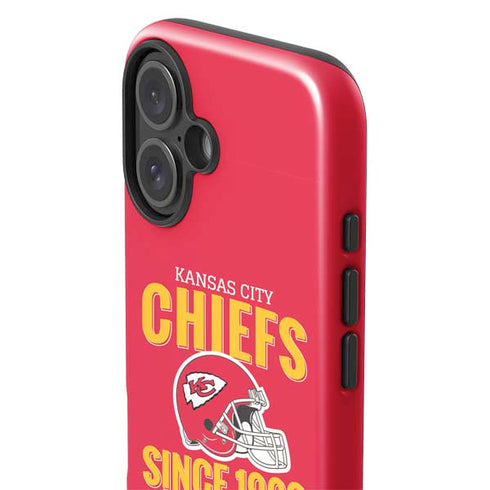 NFL Kansas City Chiefs Helmet iPhone 16 Plus Impact Case