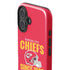 NFL Kansas City Chiefs Helmet iPhone 16 Plus Impact Case