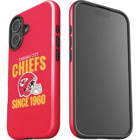 NFL Kansas City Chiefs Helmet iPhone 16 Plus Impact Case