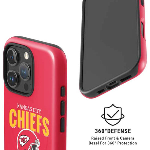 NFL Kansas City Chiefs Helmet iPhone 16 Pro Magsafe Impact Case