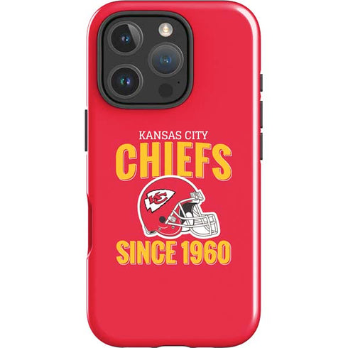 NFL Kansas City Chiefs Helmet iPhone 16 Pro Max Impact Case
