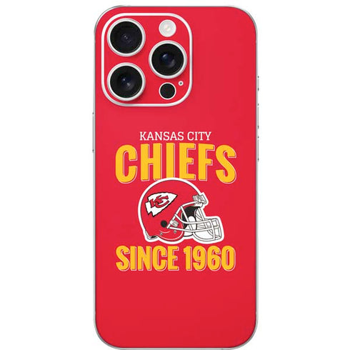 NFL Kansas City Chiefs Helmet iPhone 16 Pro Skin