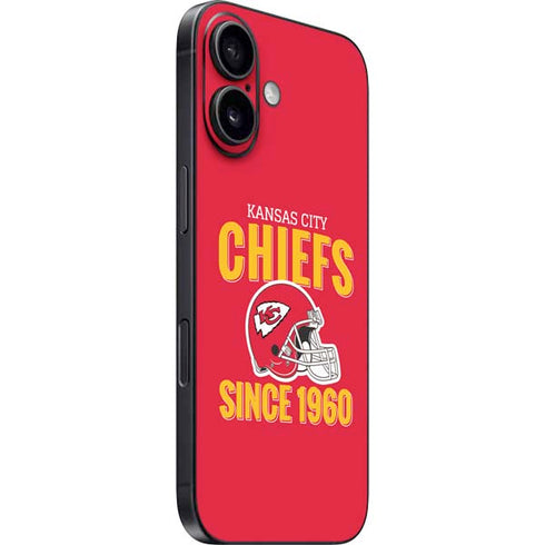 NFL Kansas City Chiefs Helmet iPhone 16 Skin