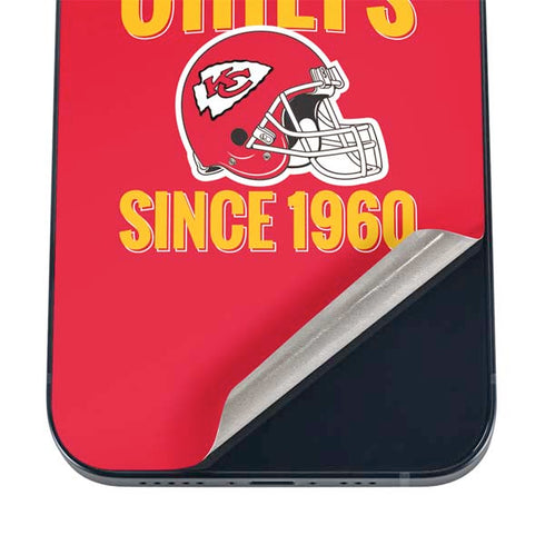 NFL Kansas City Chiefs Helmet iPhone 16 Skin