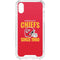 NFL Kansas City Chiefs Helmet iPhone XS Clear Case