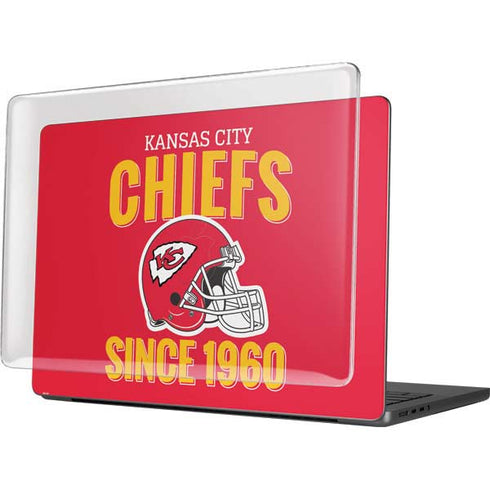 NFL Kansas City Chiefs Helmet MacBook Pro 14in (2021-24) Case plus Skin