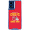 NFL Kansas City Chiefs Helmet Moto G 5G (2024) Clear Case