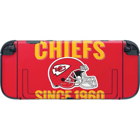 NFL Kansas City Chiefs Helmet Nintendo Switch 2 (2025) with Joy-Con Skin