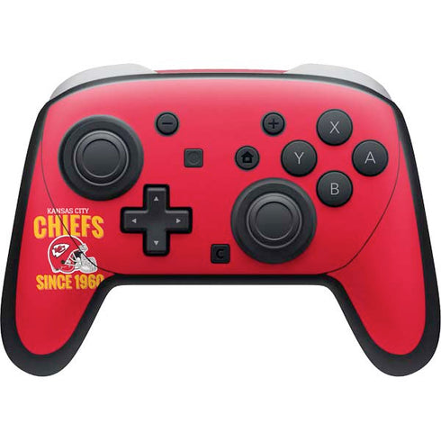 NFL Kansas City Chiefs Helmet Nintendo Switch 2 (2025) Pro Controller Skin