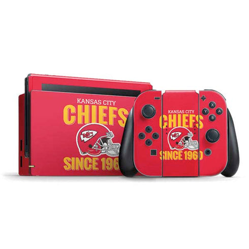 NFL Kansas City Chiefs Helmet Nintendo Skins