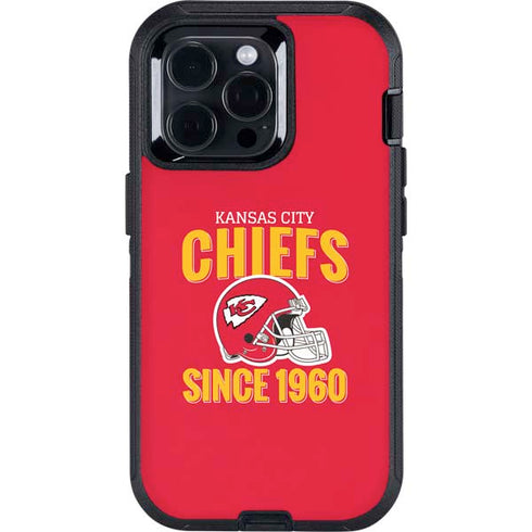 NFL Kansas City Chiefs Helmet Otterbox Defender iPhone Skin