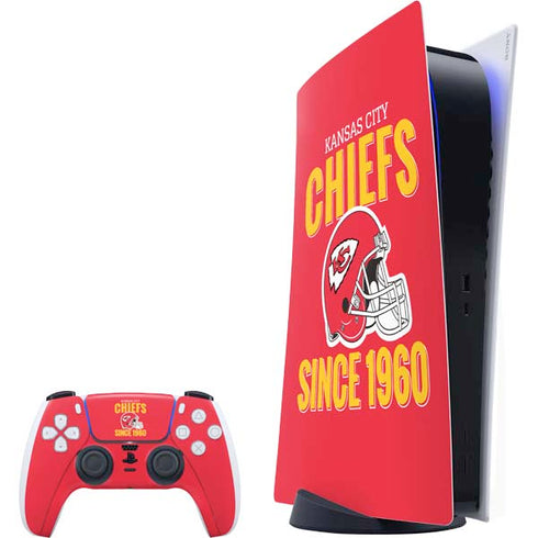 NFL Kansas City Chiefs Helmet PlayStation PS5 Skins