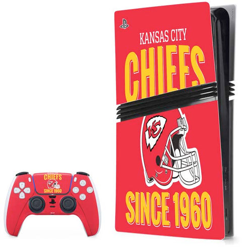 NFL Kansas City Chiefs Helmet PlayStation PS5 Skins