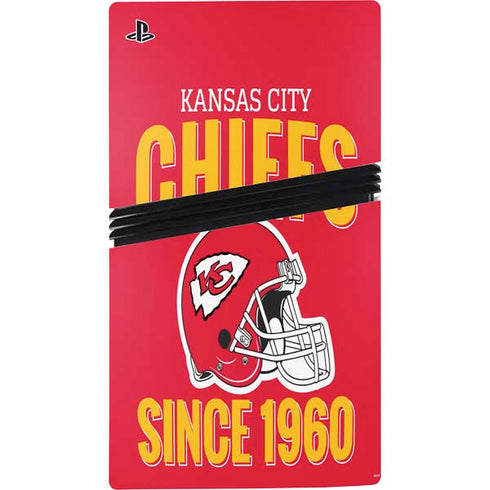 NFL Kansas City Chiefs Helmet PS5 Pro Console Skin