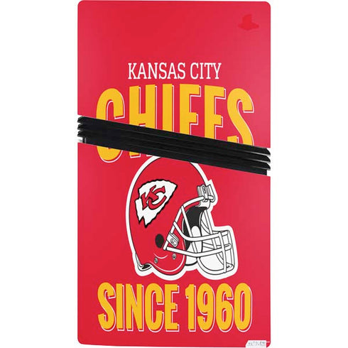 NFL Kansas City Chiefs Helmet PS5 Pro Console Skin