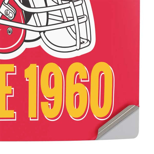 NFL Kansas City Chiefs Helmet PS5 Pro Console Skin
