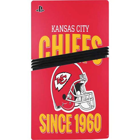NFL Kansas City Chiefs Helmet PS5 Pro Disk Bundle Skin